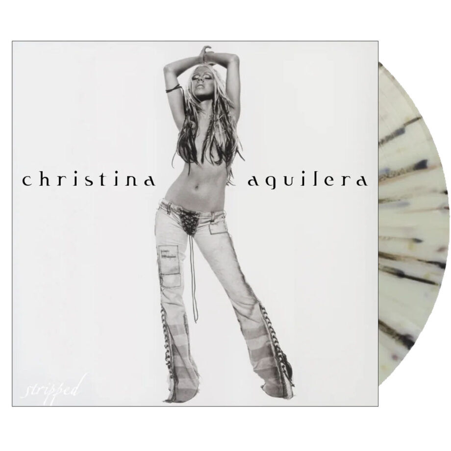 CHRISTINA AGUILERA Stripped (20th Anniversary Edition) VMP Bone Splatter Vinyl