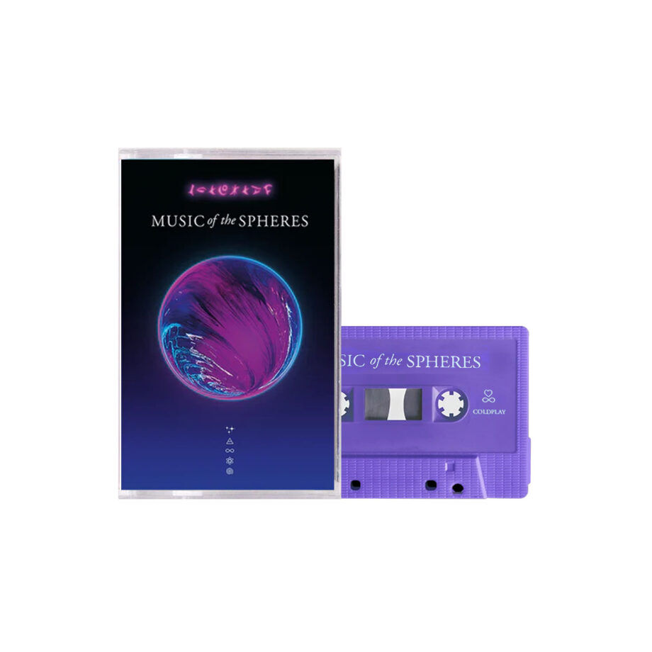 COLDPLAY Music Of The Spheres Purple Cassette