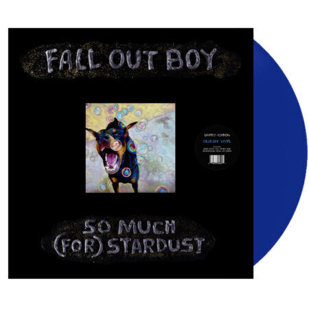 Fall Out Boy So Much (for) Stardust Exc Navy Vinyl Uk