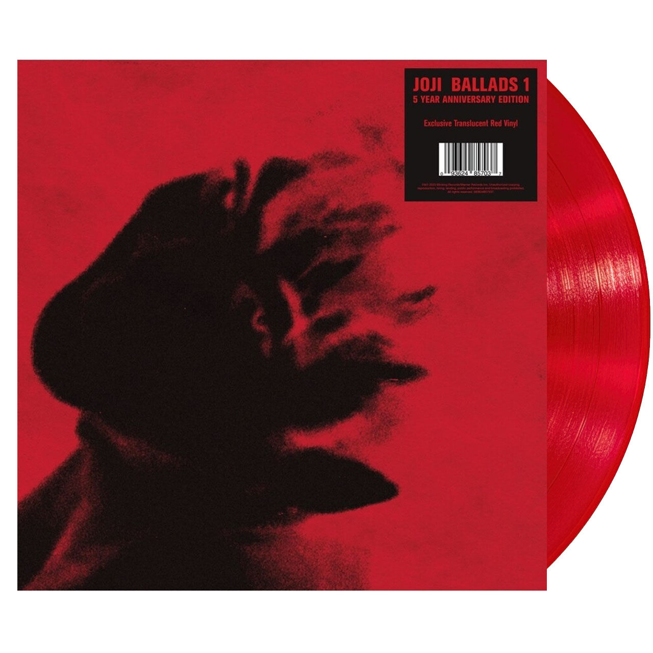 JOJI Ballads 1 5th Anniversary Indie Red Vinyl
