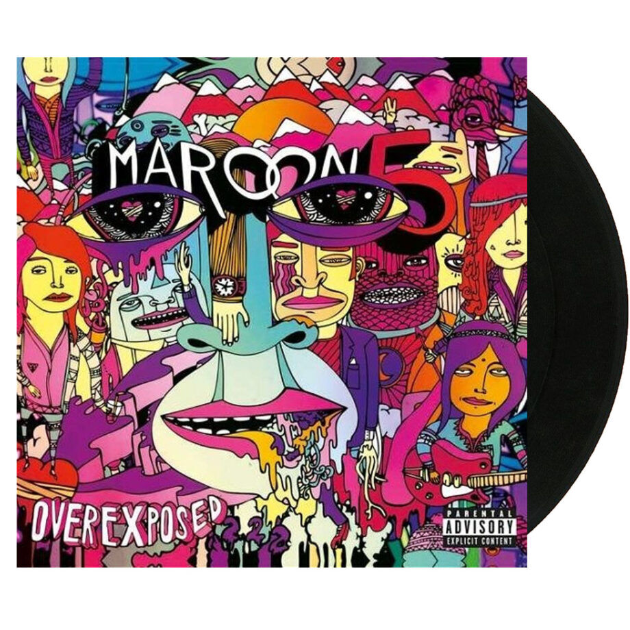 MAROON 5 Overexposed Black Vinyl