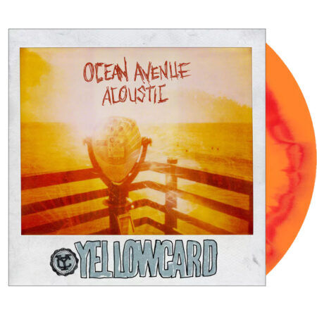 Yellowcard Ocean Avenue Acoustic Uo Red And Swirly Vinyl