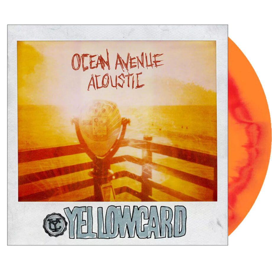 YELLOWCARD Ocean Avenue Acoustic UO Red and Swirly Vinyl