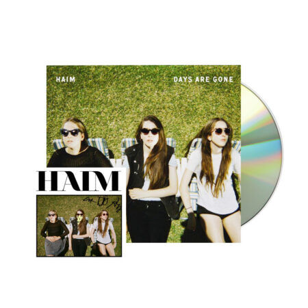 HAIM Days Are Gone 10th Anniversary CD Signed Card