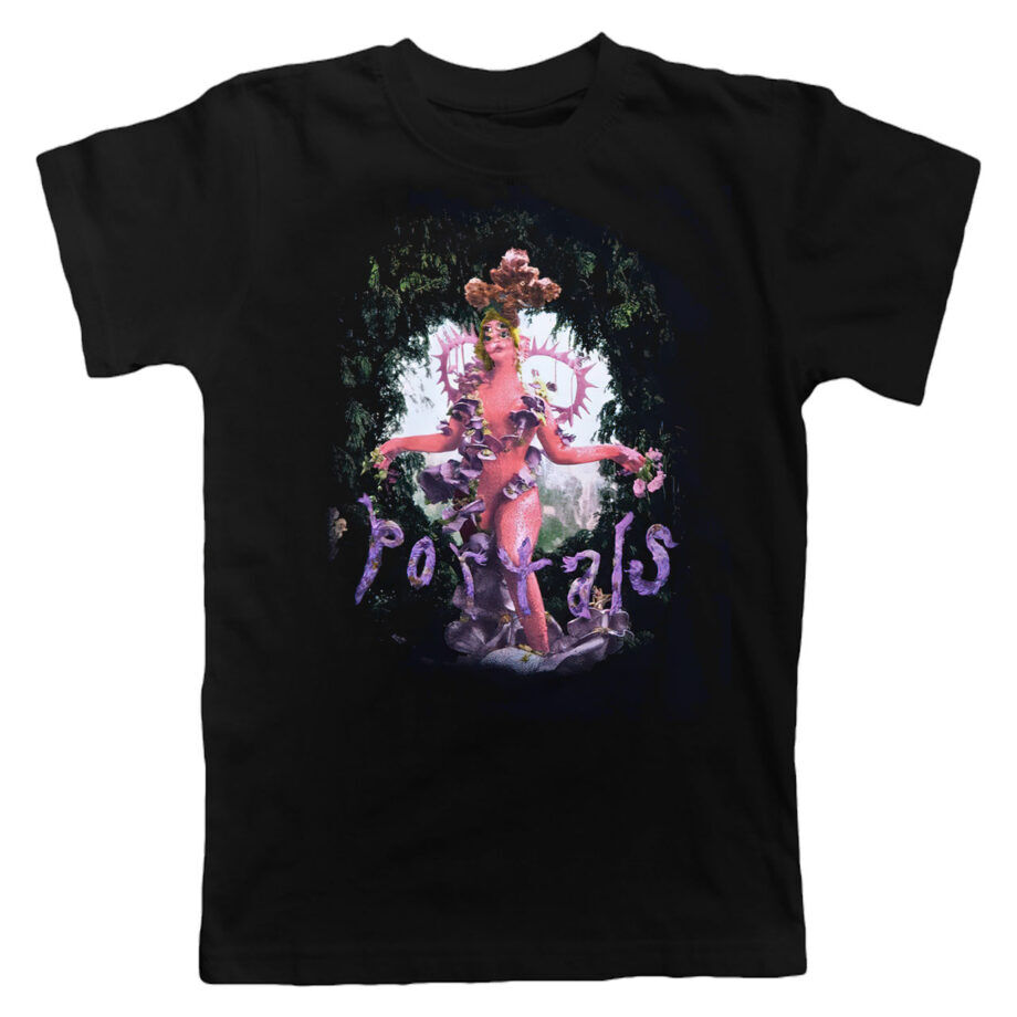 MELANIE MARTINEZ Portals Album HT Black Tshirt