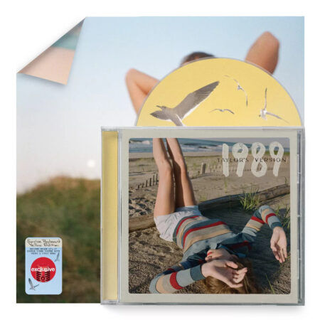 Taylor Swift - 1989 (Taylor's Version) Sunrise Boulevard Yellow Deluxe Poster Edition (Target Exclusive, CD)