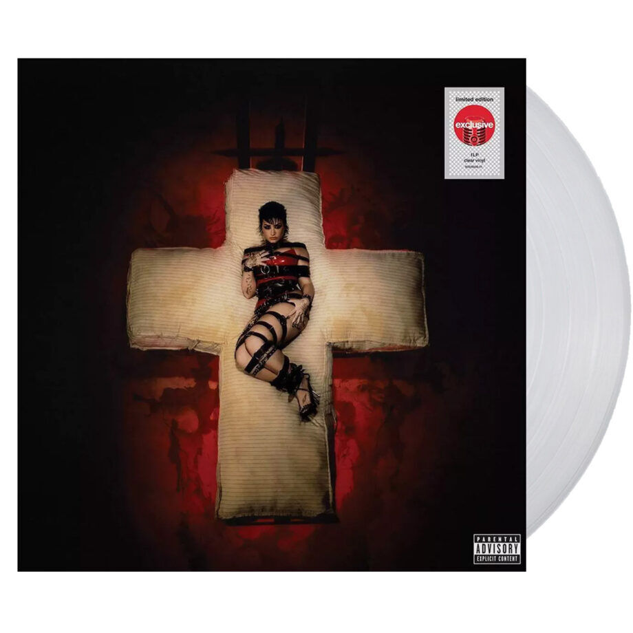 Demi Lovato Holy Fvck Target Clear Vinyl