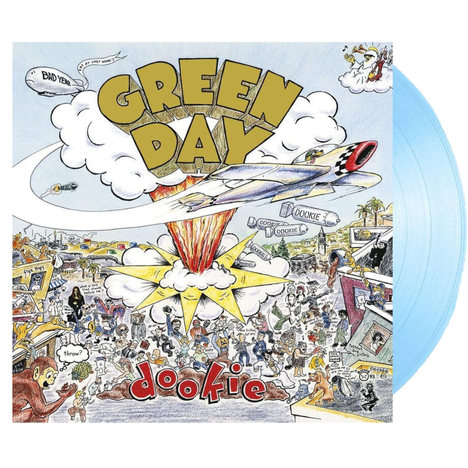 Green Day Dookie (30th Anniversary) Light Blue 1lp Vinyl