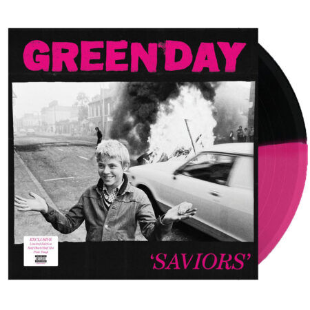 Green Day Saviors Indie Black Magenta 1lp Vinyl