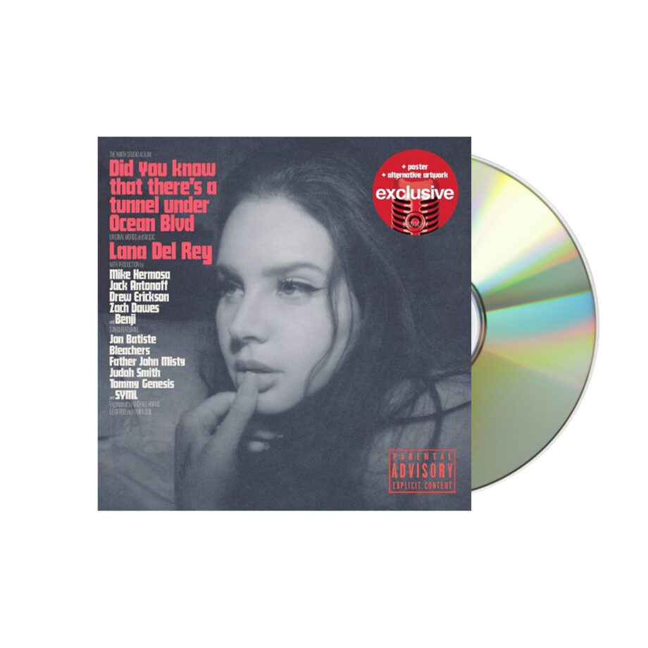 Lana Del Rey Did You Know That There’s A Tunnel Under Ocean Blvd Target Cd, Case Dent