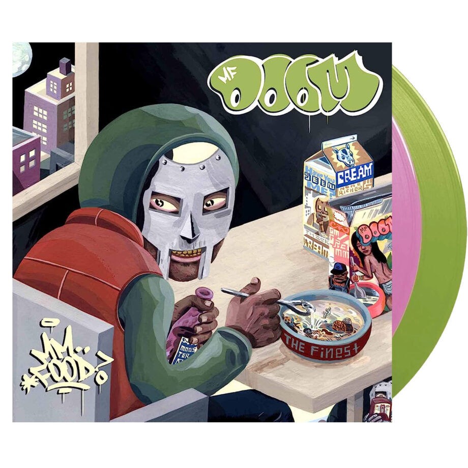 Mf Doom Mm..food Indie Green And Pink Vinyl