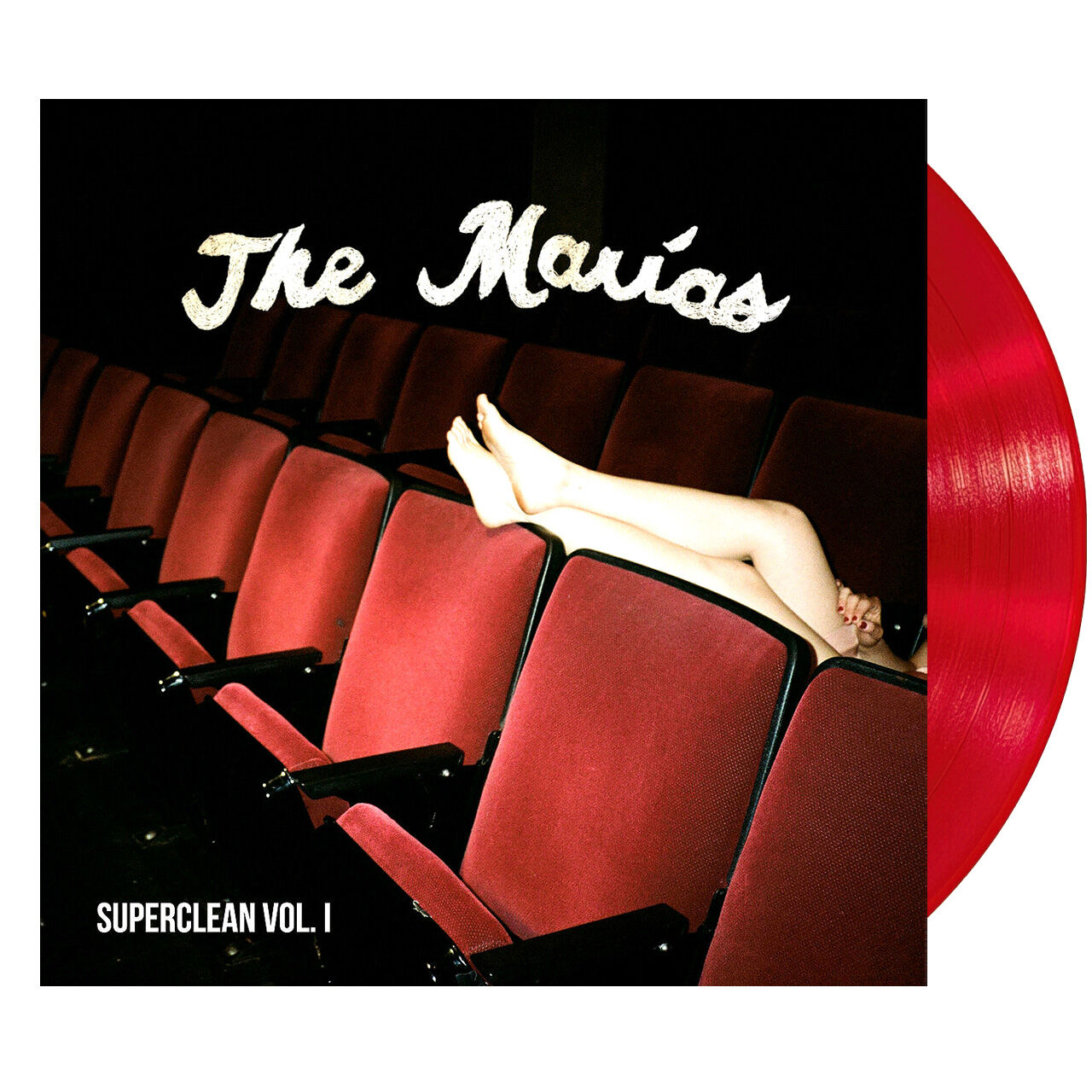 THE newest MARIAS - SUPERCLEAN VOLUME 1 & 2 - NEW RED OPAQUE VINYL LP LIMITED EDITION