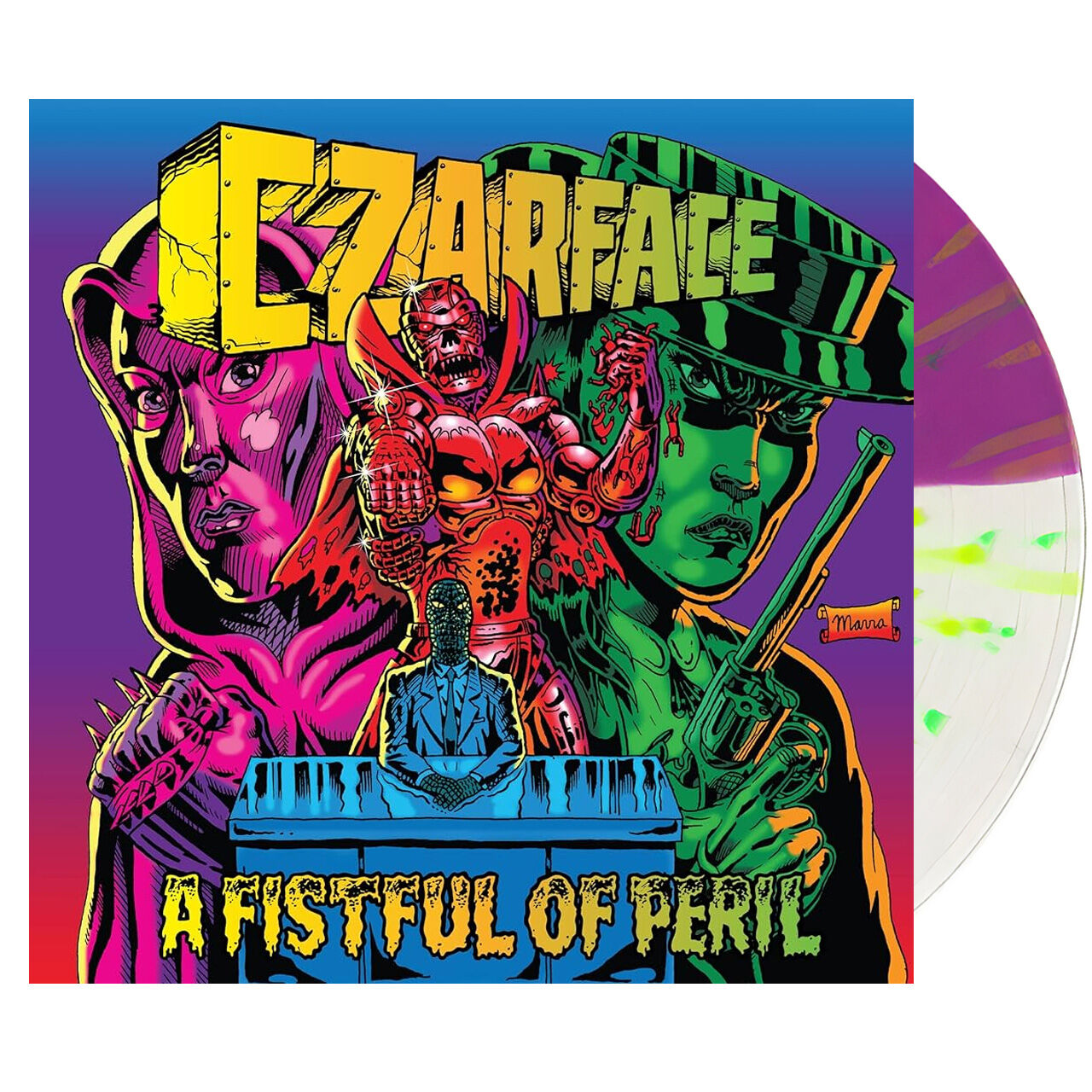 Czarface A Fistful Of Peril Nbc Clear Purple 1lp Vinyl