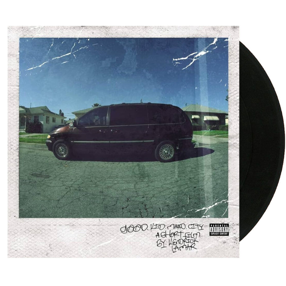Kendrick Lamar Good Kid, M.a.a.d City Black 2lp Vinyl