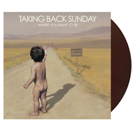 Taking Back Sunday Where You Want To Be Brown 1lp Vinyl