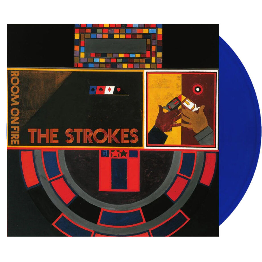 The Strokes Room On Fire Uo Blue 1lp Vinyl