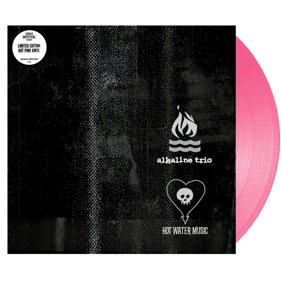 Alkaline Trio Hot Water Music Split Pink 1lp Vinyl