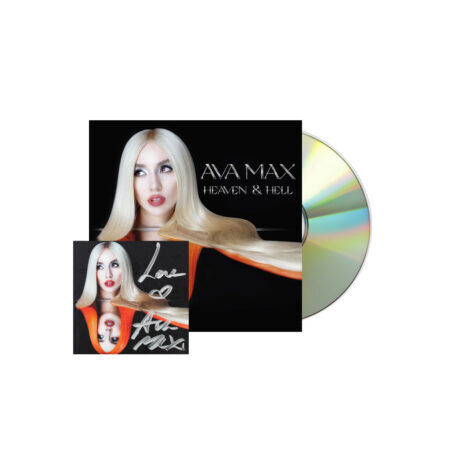 Ava Max Heaven And Hell Jewel Case Cd, Signed Card