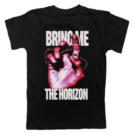 Bring Me The Horizon Lost With Backprint Black Tshirt