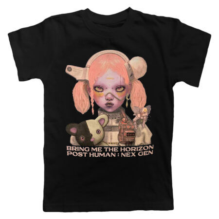 Bring Me The Horizon Nex Gen Cover Black Tshirt