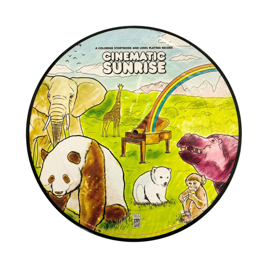 Cinematic Sunrise A Coloring Story Book... Picture Disc Vinyl