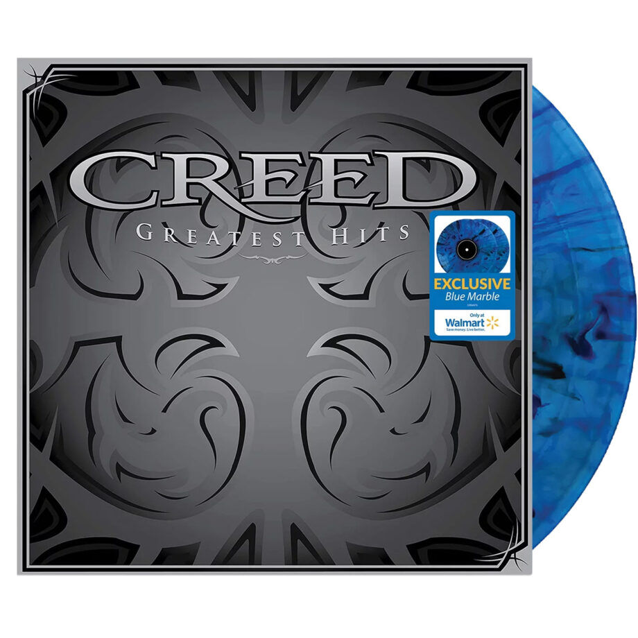 Creed Greatest Hits Wm Blue Marble 2lp Vinyl