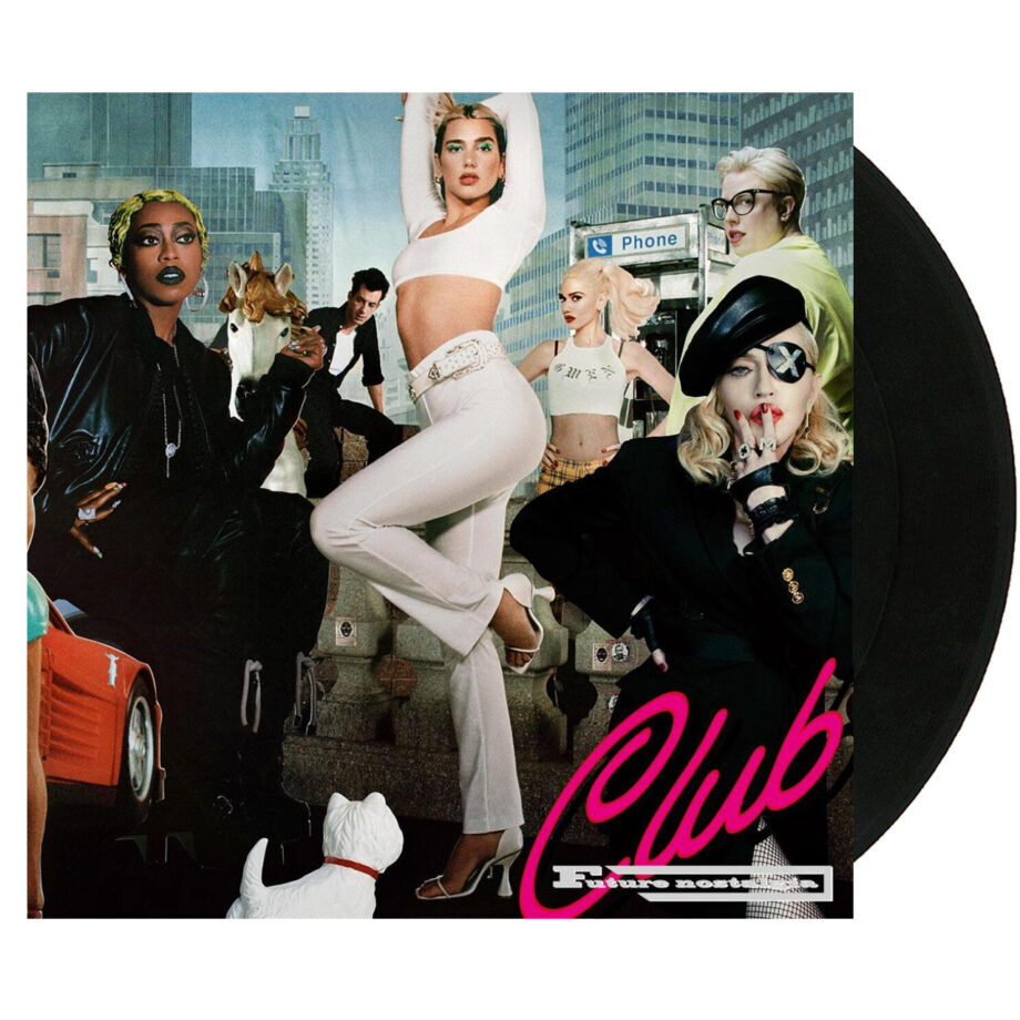 Dua Lipa Club Future Nostalgia Black 2lp Vinyl