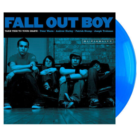 Fall Out Boy Take This To Your Grave (20th Anniversary) Blue 1lp Vinyl