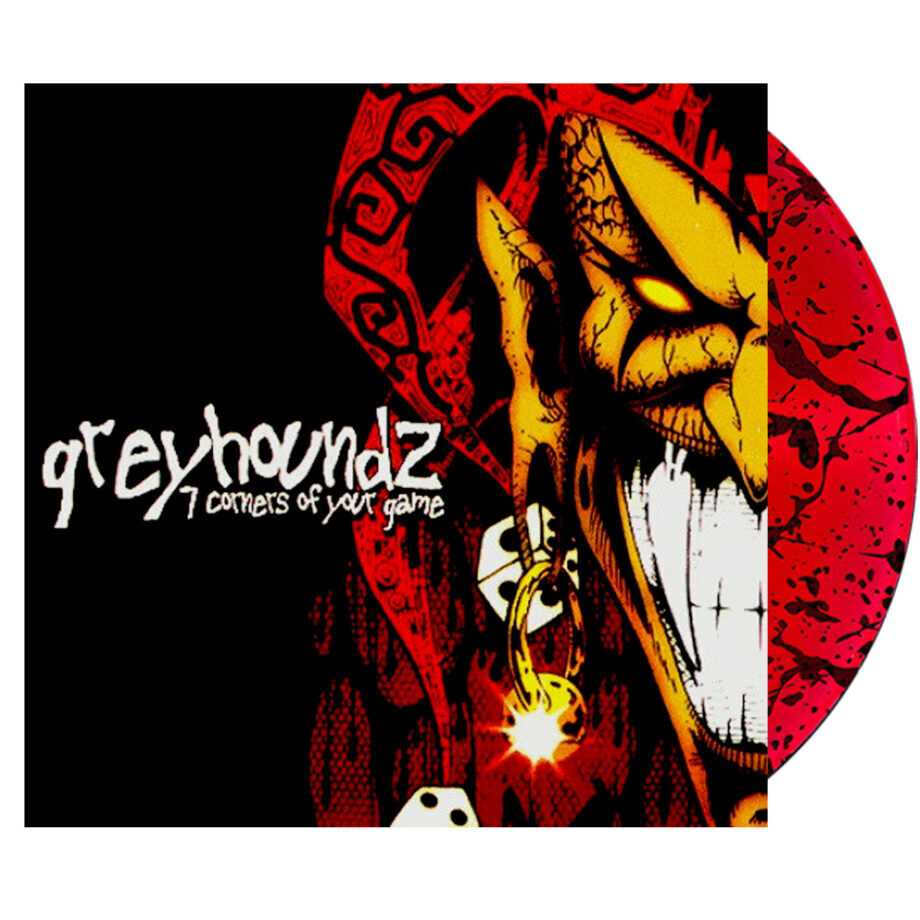 Greyhoundz 7 Corners Of Your Game 25th Anniversary Black Red Vinyl