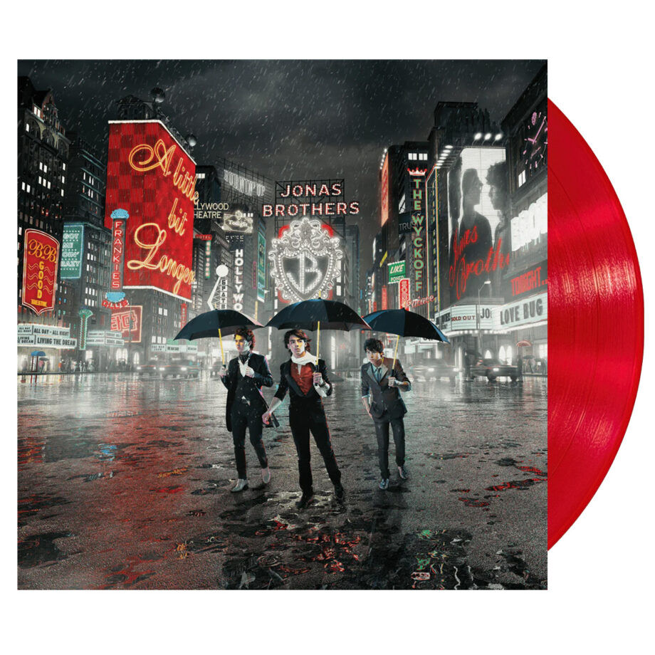 Jonas Brothers A Little Bit Longer Red Vinyl