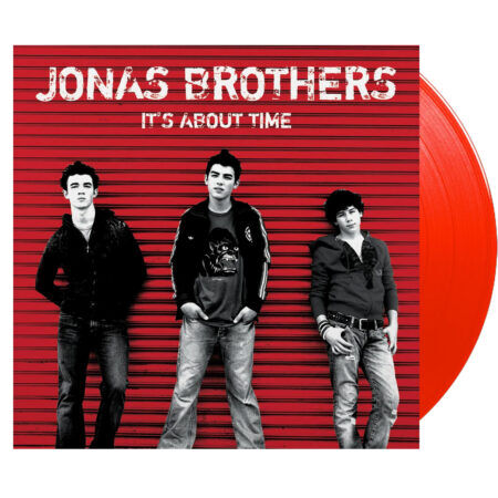 Jonas Brothers It's About Time Deluxe Edition Red 1lp Vinyl