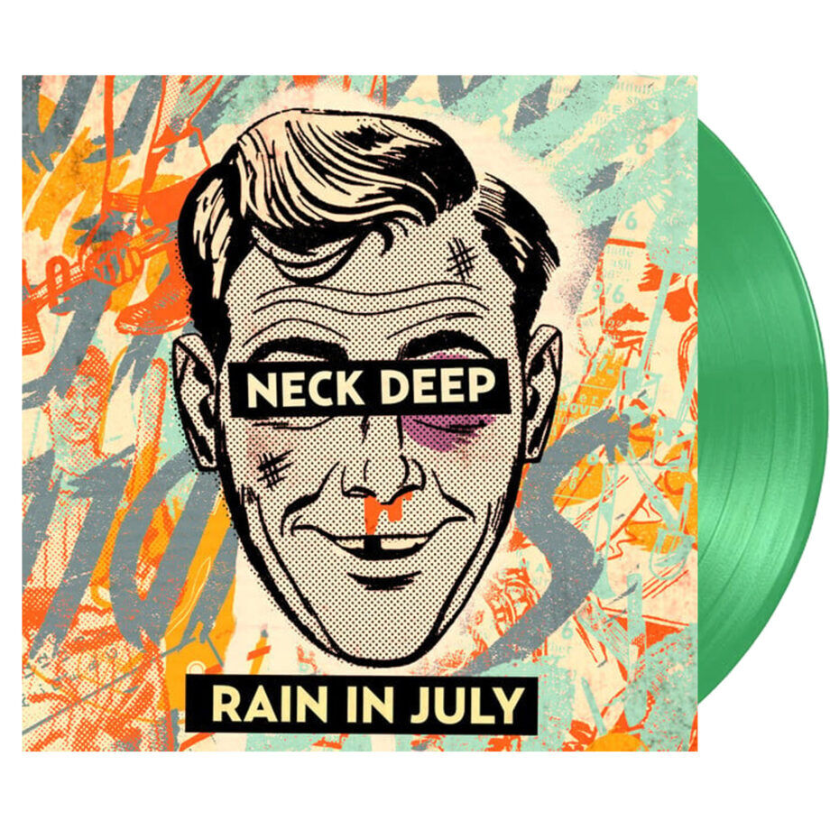 Neck Deep Rain In July (10th Anniversary) Uo Green 1lp Vinyl