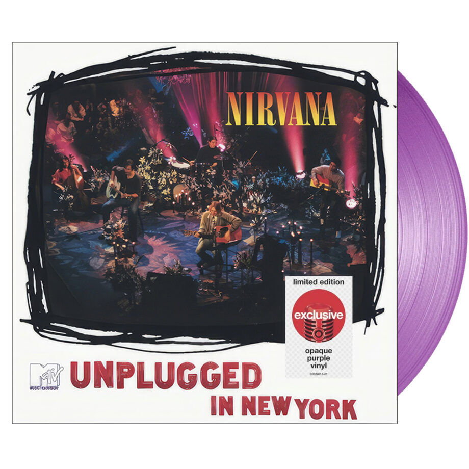 Nirvana Unplugged Target Purple 1lp Vinyl