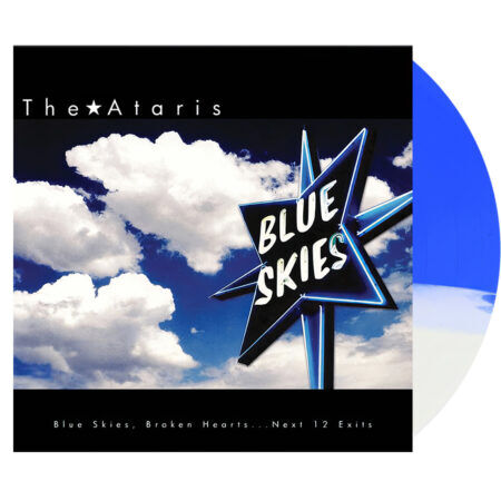 The Ataris Blue Skies, Broken Hearts White Blue 1lp Vinyl