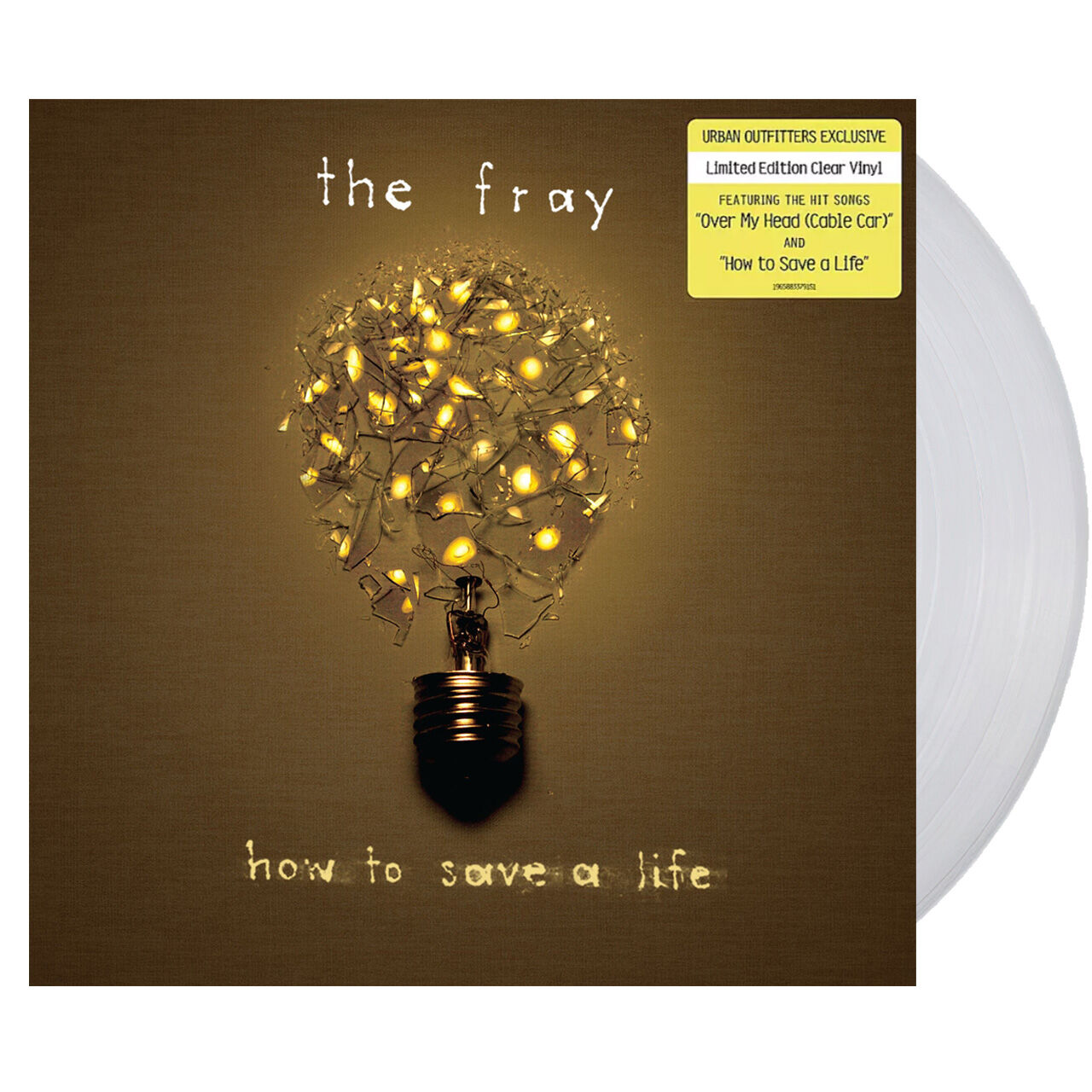 THE FRAY How To Save A Life UO Clear 1LP Vinyl