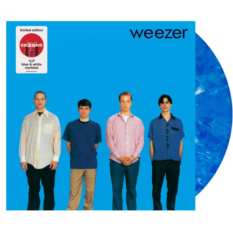 Weezer Blue Target Blue Marble 1lp Vinyl