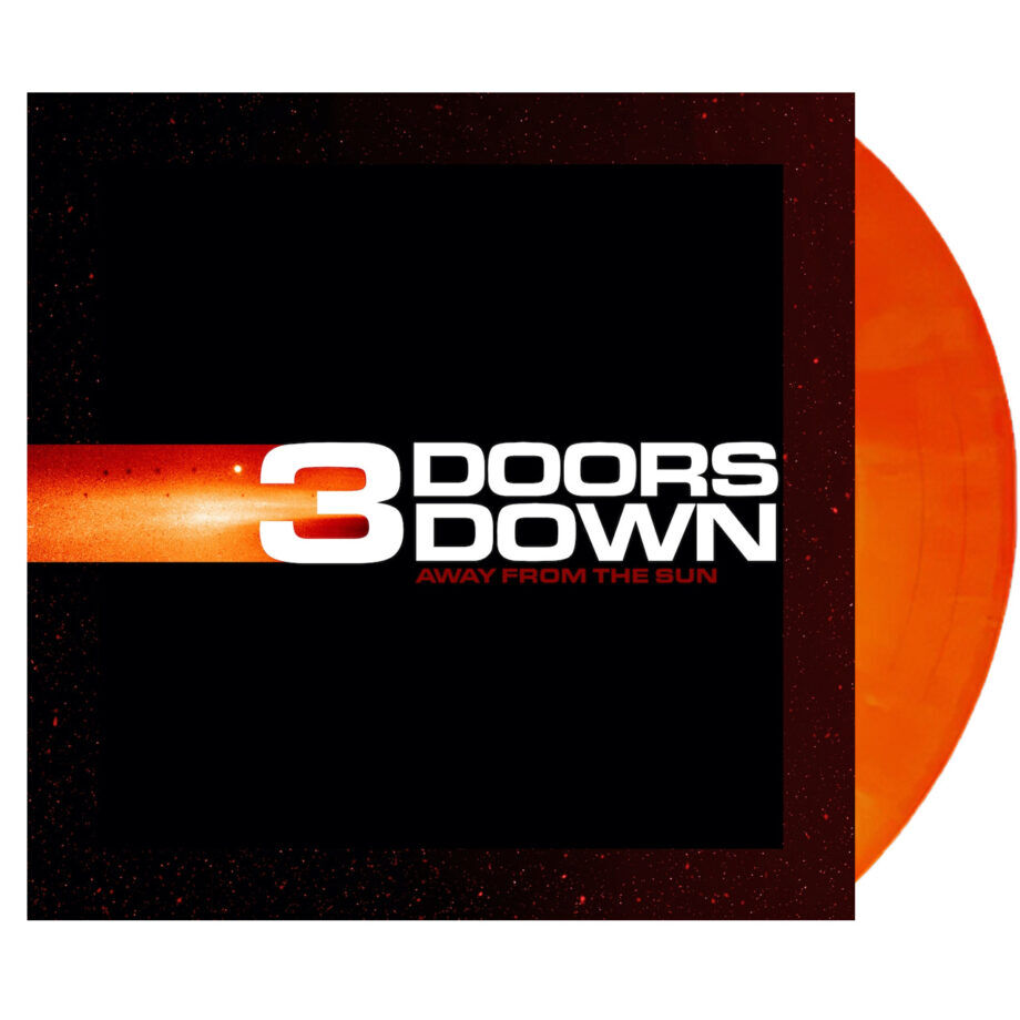 3 Doors Down Away From The Sun Orange Vinyl