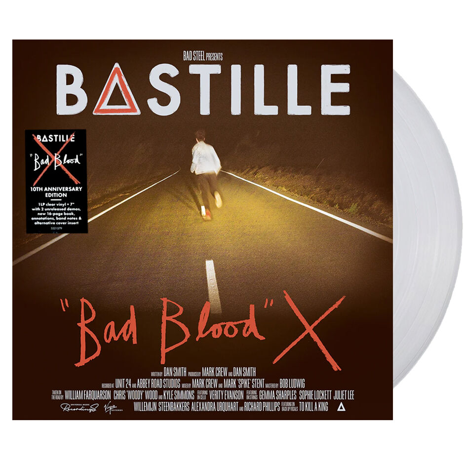 BASTILLE Bad Blood X 10th Anniversary Clear Vinyl