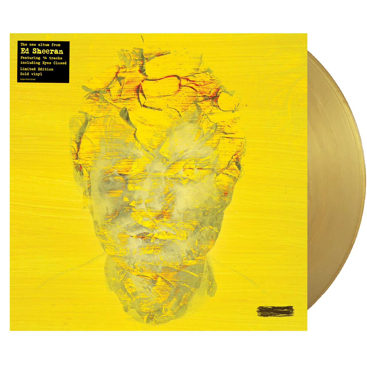 ED SHEERAN Subtract UO Gold 1LP Vinyl