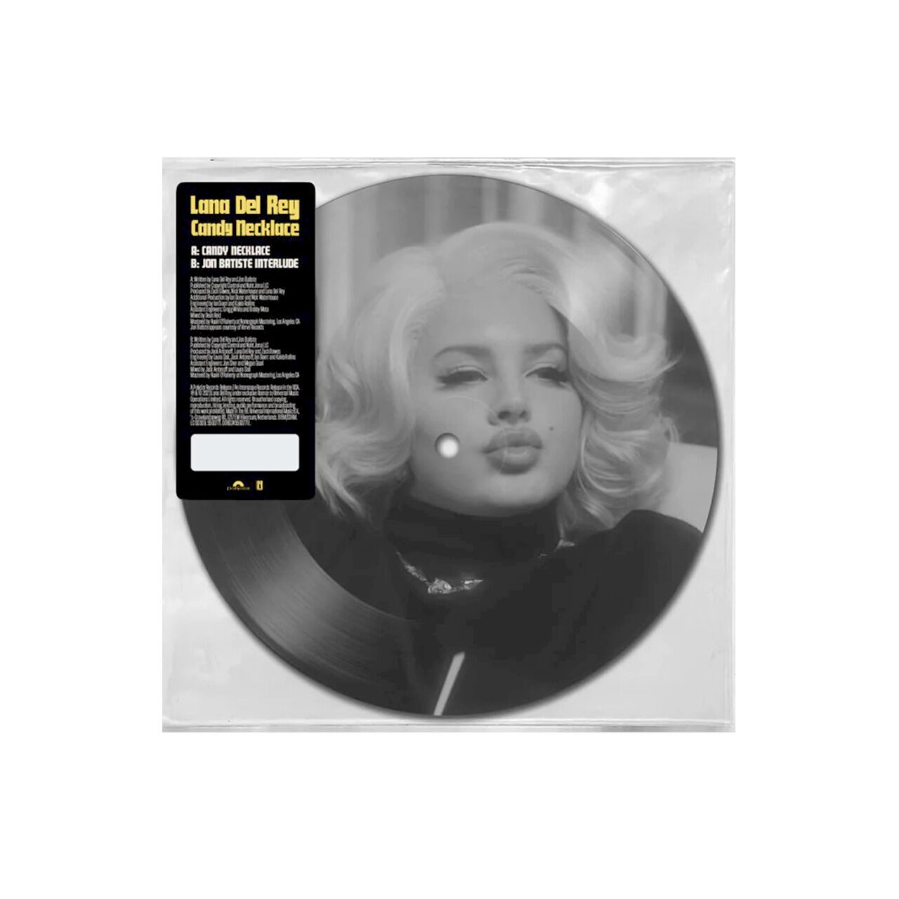 LANA DEL REY Candy Necklace Picture Disc 7inch Vinyl