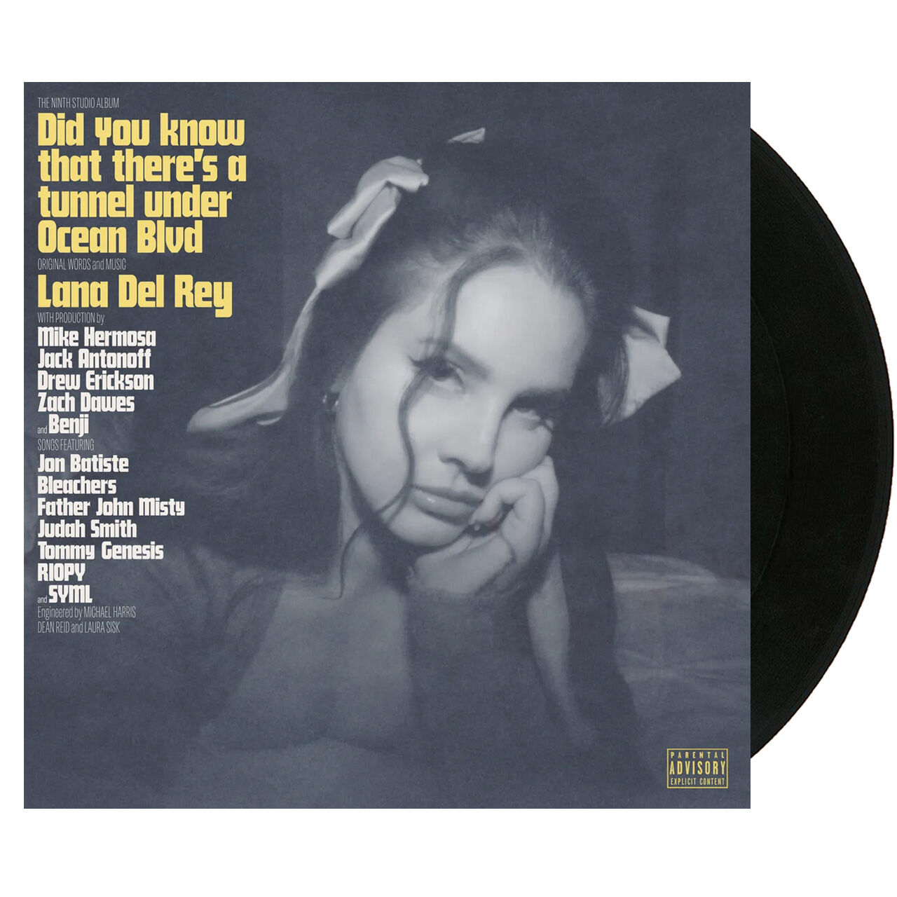LANA DEL REY Did You Know That There’s A Tunnel Under Ocean Blvd Black 2LP Vinyl