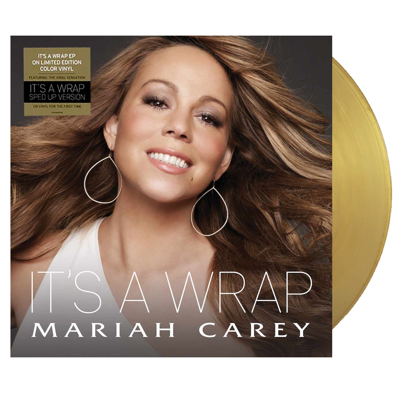 MARIAH CAREY It’s A Wrap EP Gold Vinyl