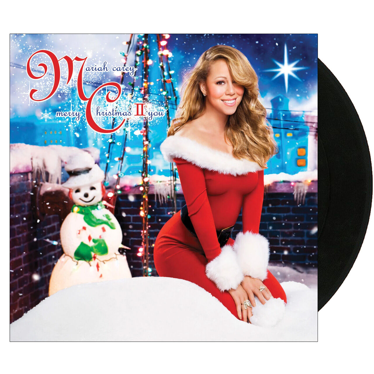 MARIAH CAREY Merry Christmas II You Black Vinyl