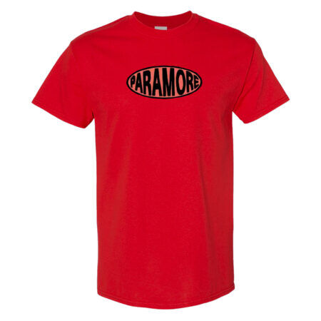 Paramore Unif Paramore Logo Red Tshirt