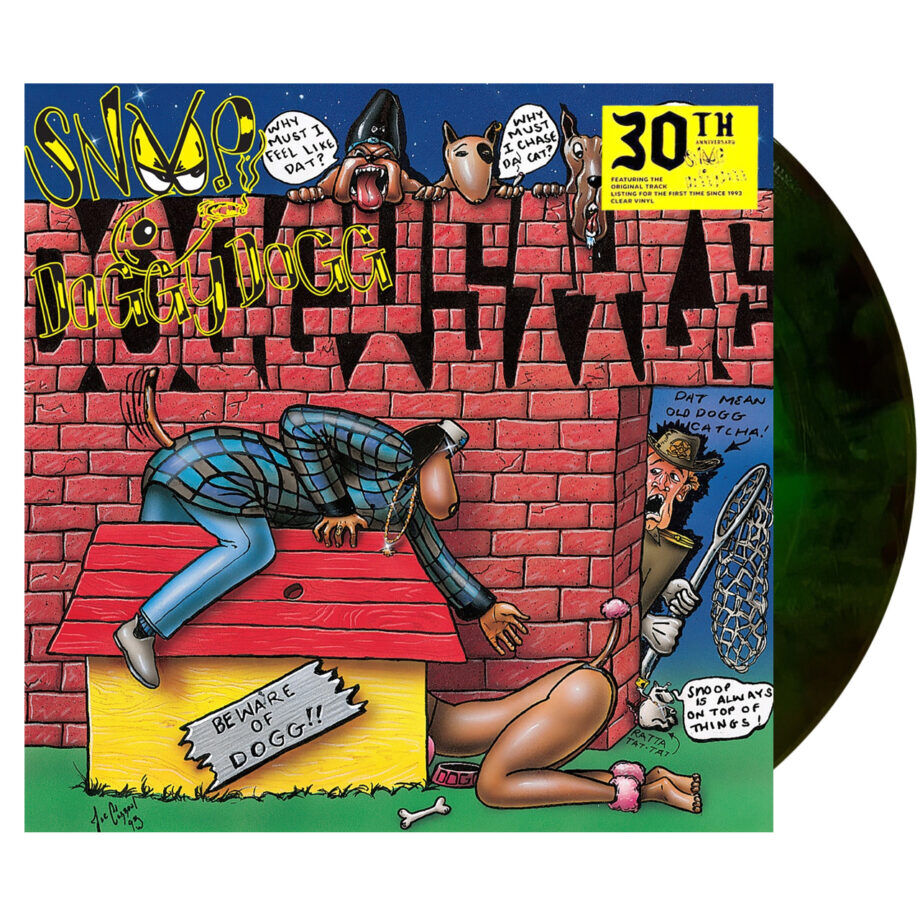 Snoop Dogg Doggystyle 30th Anniversary Edition Indie Green Black 2lp Vinyl