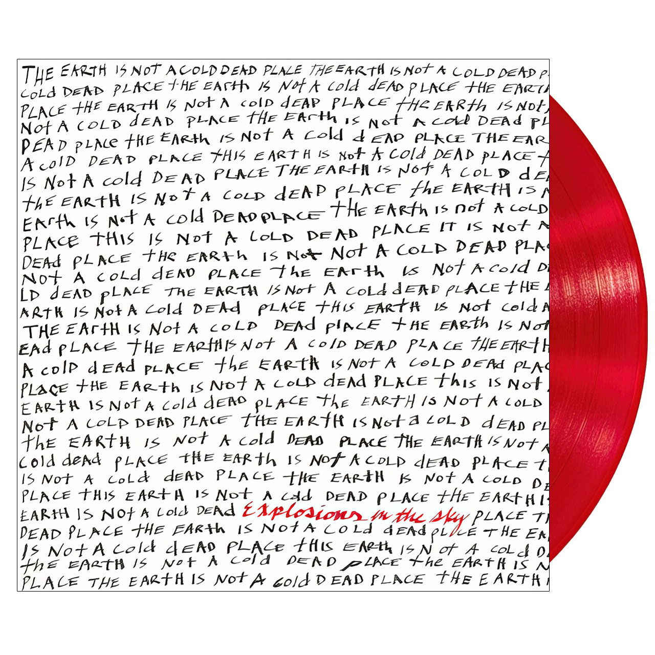 EXPLOSIONS IN THE SKY The Earth Is Not a Cold Dead Place Anniversary Edition Red 2LP Vinyl