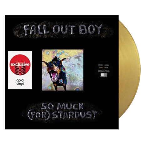 Fall Out Boy So Much (for) Stardust Target Gold 1lp Vinyl