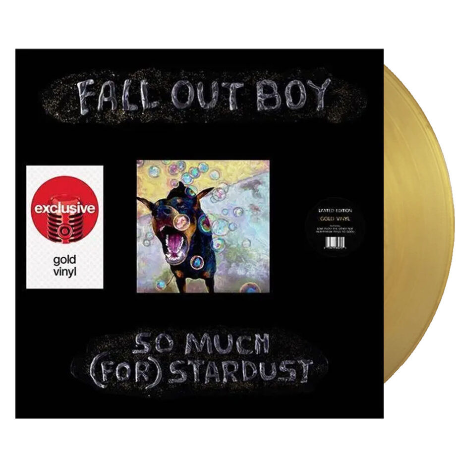 Fall Out Boy So Much (for) Stardust Target Gold 1lp Vinyl
