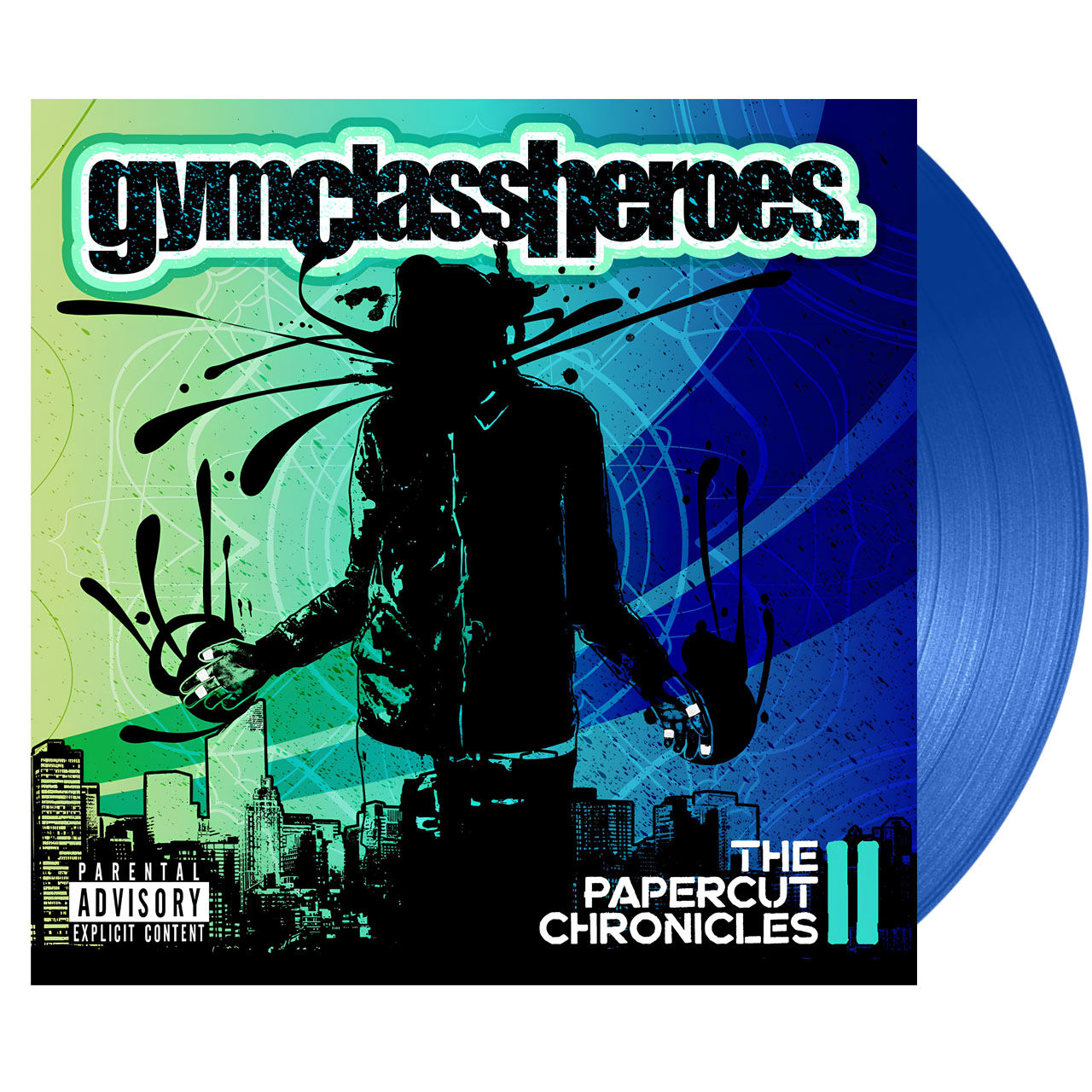 GYM CLASS HEROES The Papercut Chronicles II AMZ Blue 1LP Vinyl