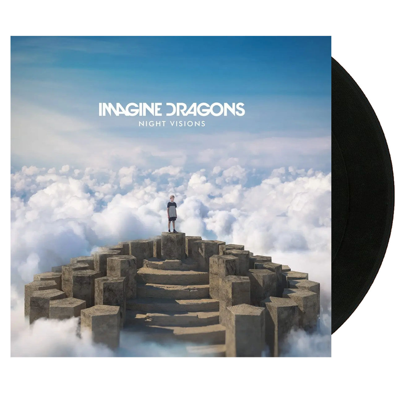 IMAGINE DRAGONS Night Visions 10th Anniversary Black 2LP Vinyl